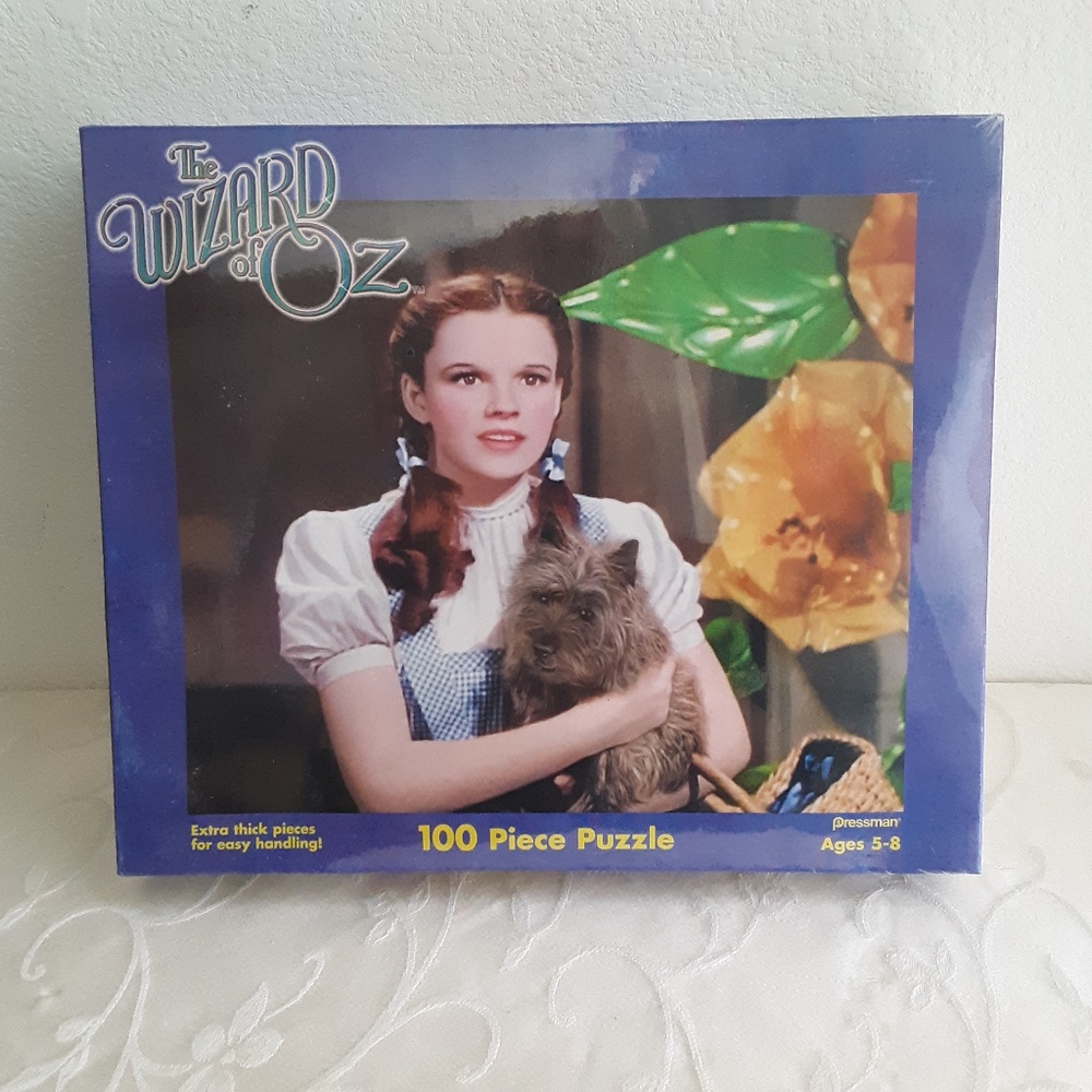 Vintage 2001 WIZARD OF OZ  DOROTHY & TOTO Puzzle New in SEALED Box